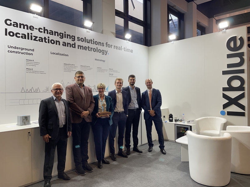 iXblue lauréat du Concours Européen des Trophées de l'Innovation Ferroviaire ERCI 2022